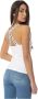 Moschino Elegante Mouwloze Top voor Vrouwen White Dames - Thumbnail 4