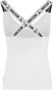 Moschino Elegante Mouwloze Top voor Vrouwen White Dames - Thumbnail 2