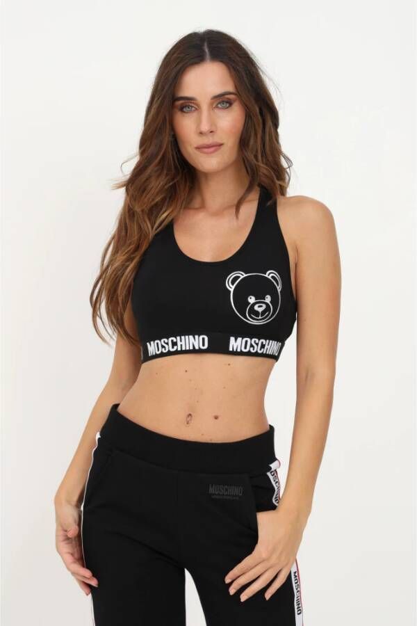 Moschino Sport BH`er til træning Zwart Dames
