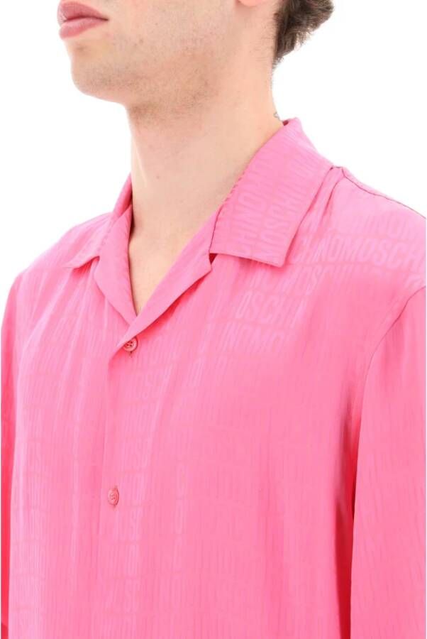 Moschino Stijlvolle Model Collectie Pink Heren