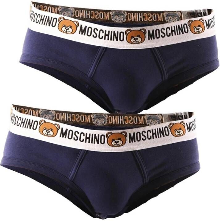 Moschino Stijlvolle onderkanten voor heren voor uw ondergoedlade Blue Heren