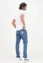 Moschino Straight Jeans Blauw Heren - Thumbnail 2