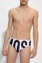 Love Moschino Mannen Bikini Onderkant met NorHeren Taille Sea Kleding White Heren - Thumbnail 4