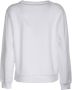 Moschino Trainingsshirt Witte Sweatshirt met Lange Mouwen en Elastische Tailleband White Dames - Thumbnail 4