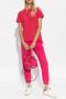 Moschino Sweatpants met logo Roze Dames - Thumbnail 2
