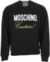 Moschino Trainingsshirt Comfortabele en Stijlvolle Sweatshirt Black Heren - Thumbnail 2