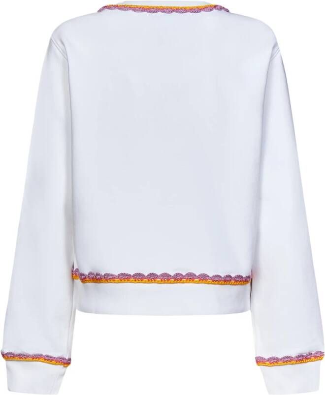 Moschino SweatShirt Wit Dames