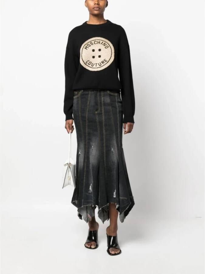 Moschino Sweatshirt Zwart Dames
