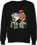 Moschino Sweatshirt The FlintstonessMiley Zwart Dames - Thumbnail 2