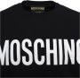 Moschino Zwarte Crewneck Sweatshirt voor Heren met Logo Print Black Heren - Thumbnail 4