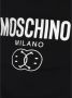 Moschino Dubbel Smile Bedrukte Sweatshirt Black Heren - Thumbnail 2