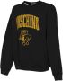 Moschino Bulldog Varsity Sweatshirt Black Heren - Thumbnail 3