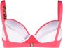 Moschino Koraal Bikini Top Stijl A5782 9503 215 Pink Dames - Thumbnail 2