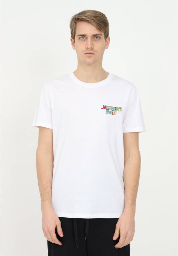 Moschino T-shirt Wit Heren