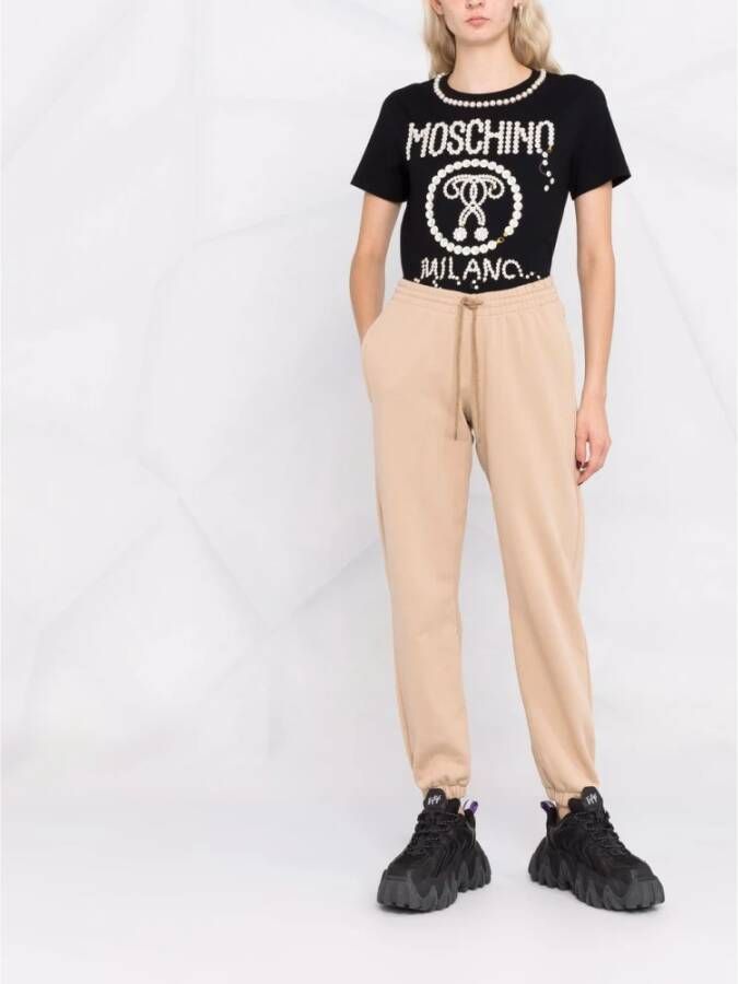 Moschino T-shirt Zwart Dames