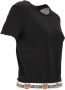 Moschino Zwart dames T-shirt lente zomer upgrade Black Dames - Thumbnail 4