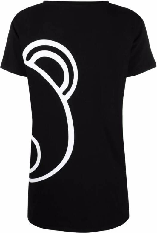 Moschino T-shirt Zwart Dames