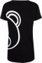 Moschino Zwart T-shirt met Teddybeerprint Black Dames - Thumbnail 2