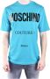 Moschino Upgrade je casual garderobe met stijlvolle T-shirts Blue Heren - Thumbnail 2
