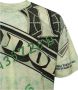 Moschino Sage Green Grafische Print Katoenen T-Shirt Green Heren - Thumbnail 4