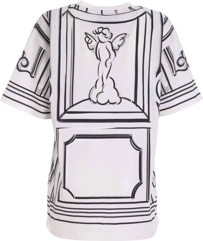 Moschino T-Shirts Wit Dames