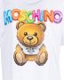 Moschino Oversize Opblaasbare Teddy T-Shirt White - Thumbnail 2