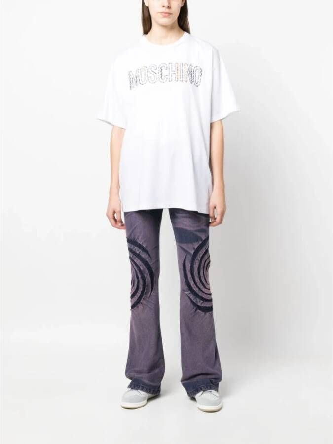 Moschino T-Shirts Wit Dames