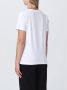 Moschino Witte Logo Print T-shirts en Polos White Dames - Thumbnail 4
