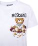 Moschino Witte Logo Print T-shirts en Polos White Dames - Thumbnail 6