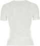 Moschino Veelzijdig Dames T-Shirt Kostuum White Dames - Thumbnail 2