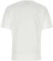 Moschino Two Smile T-Shirt Wit Zwart White Heren - Thumbnail 3