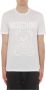 Moschino Teddy T-Shirt Upgrade Wit Tone Sur Tone White Heren - Thumbnail 2