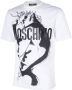 Moschino Viramontes B W T-Shirt White Heren - Thumbnail 2