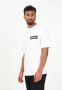 Moschino Witte T-shirt met Logo Patch voor Heren White Heren - Thumbnail 2