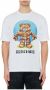 Moschino Stijlvolle Heren T-Shirt Trendy Casual Top White Heren - Thumbnail 5