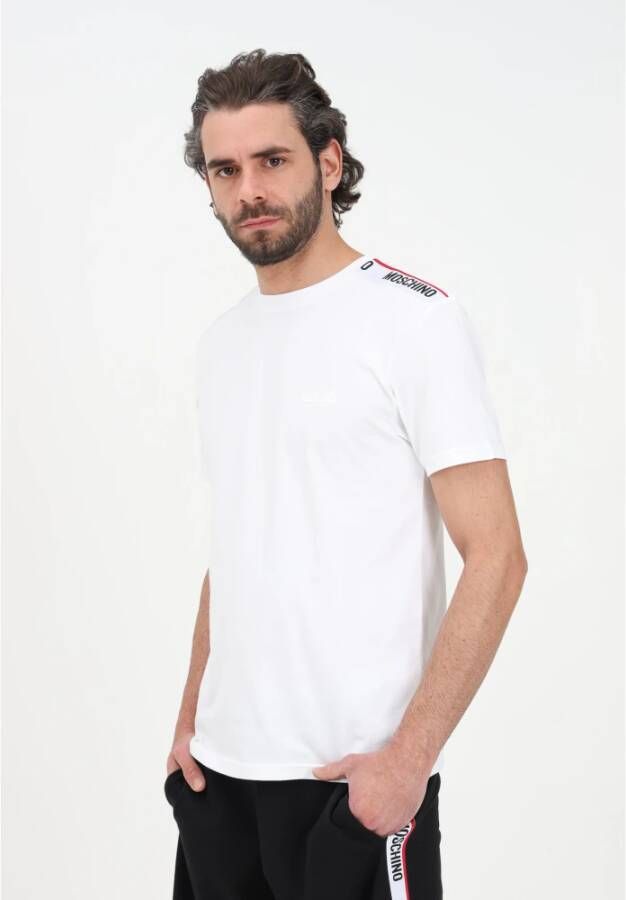 Moschino T-shirt Wit Heren
