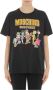 Moschino Flinstones Oversize T-Shirt Black Dames - Thumbnail 3