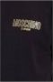 Moschino Katoenen T-shirt met korte mouwen voor mannen Black Heren - Thumbnail 2