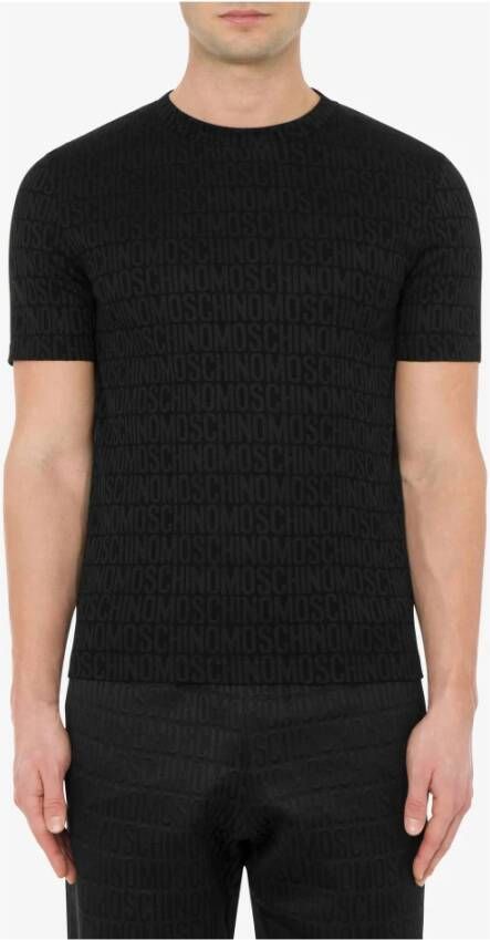 Moschino T-Shirts Zwart Heren