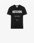 Moschino Couture Korte Mouw Katoenen T-Shirt Black Heren - Thumbnail 4