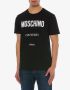 Moschino Couture Korte Mouw Katoenen T-Shirt Black Heren - Thumbnail 3