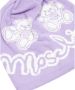 Moschino Gezellige Abstracte Teddybeer Beanie Purple Dames - Thumbnail 2