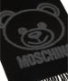 Moschino Teddy Bear Wollen Sjaal Black Heren - Thumbnail 2