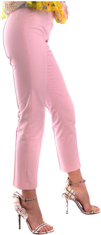 Moschino Slim-fit broek Roze Dames