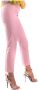 Moschino Slim-fit broek Roze Dames - Thumbnail 2