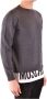 Moschino Klassieke Paarse Gebreide Trui Gray Heren - Thumbnail 2