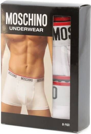 Moschino Underwear Wit Heren