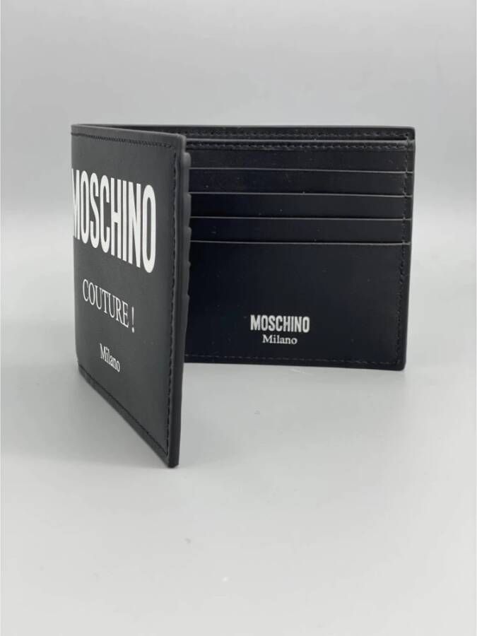 Moschino Wallets Cardholders Zwart Heren
