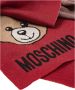 Moschino Bordeaux Sjaal met Merklogo Multicolor Dames - Thumbnail 2