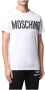 Moschino Witte T-shirts en Polos met Logo Print White Heren - Thumbnail 2